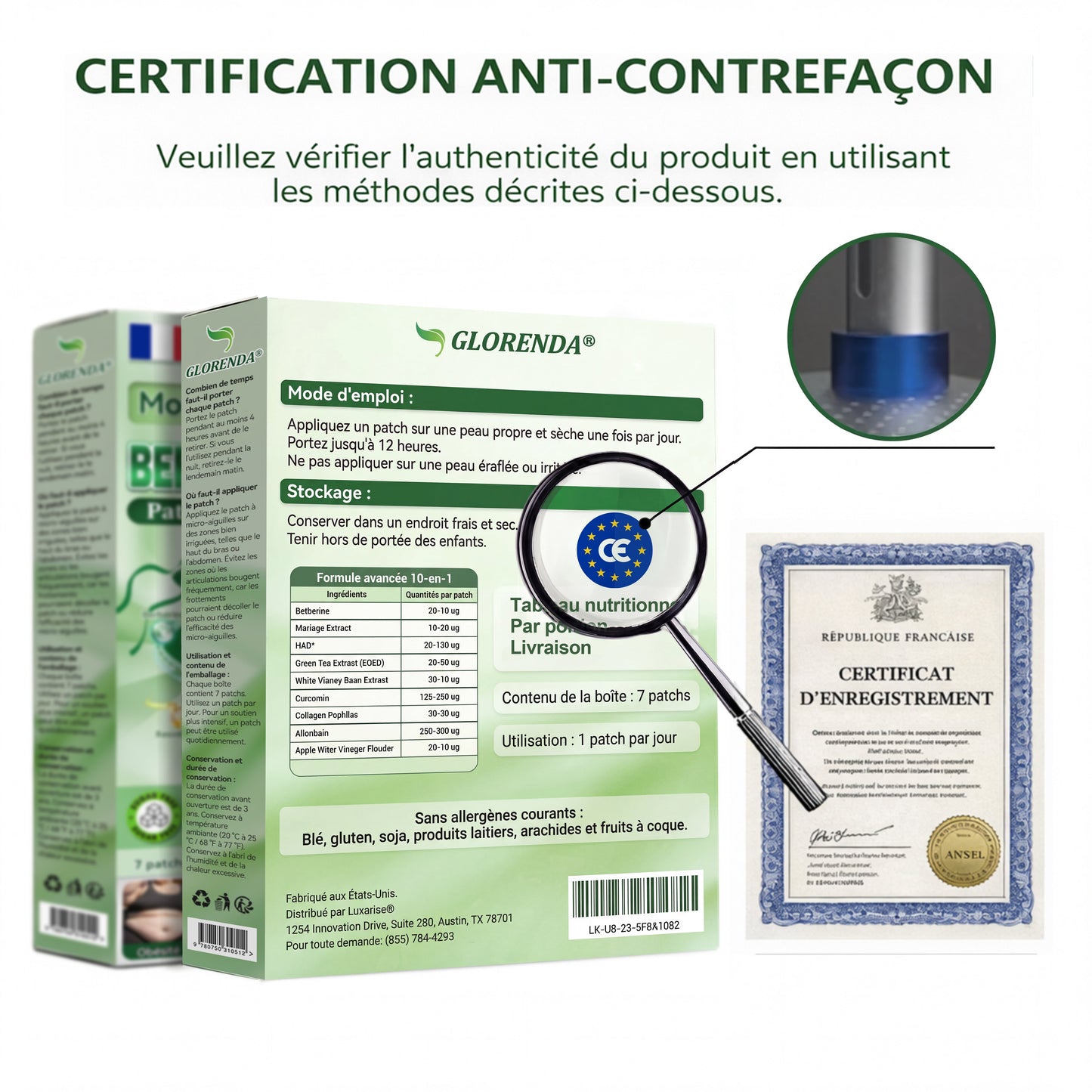 Plus que 10 boîtes ! 𝐆𝐋𝐎𝑹𝑬𝑵𝑫𝗔🎁 -30 % aujourd’hui ! Recommandée par les médecins : 4 à 6 boîtes pour éviter l’effet rebond. Dernière chance avant la nouvelle année ! 🎁
