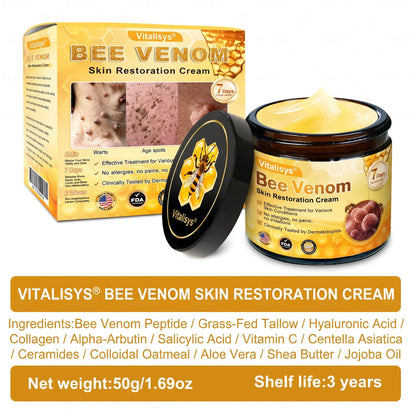 🔥 DERNIER JOUR – 80 % DE RÉDUCTION 🔥Crème Réparatrice pour la Peau au Venin d’Abeille Aeehfeng®